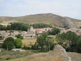 Vista de la localidad de Ubierna