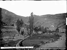Archivo RUIZ VERNACCI FERROCARRIL- Línea de Galicia. Vista de Montefurado [Quiroga], km 319 J. Laurent y Cía.
