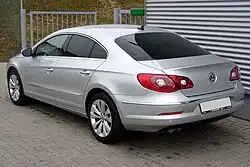 VW Passat CC vista posterior