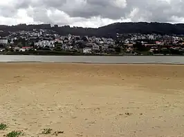 Valdoviño y la laguna A Frouxeira.