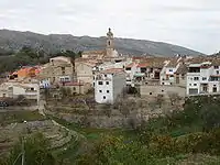 Vista de la localidad de Benisivá