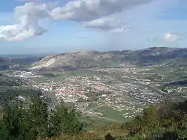 Vista de Los Corrales de Buelna.