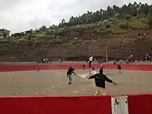 Tradicional evento de vaquillas en Lienzo Charro