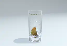 Modelo 3D de un vaso.