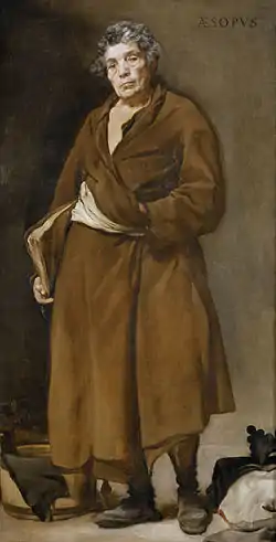 Esopo, de Velázquez, pendant del anterior.