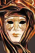 Máscara del carnaval de Venecia