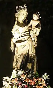 La Virgen del Patrocinio.