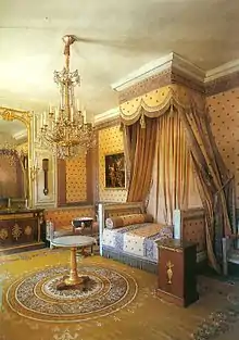 Dormitorio de Napoleón Bonaparte.