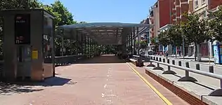 Zona de la Marquesina y acceso al Metro