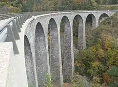 Viaducto de Bonne, en Valbonnais, Isère (1928)