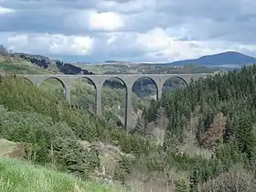 Viaducto de Recoumène, en Monastier-sur-Gazeille (1925)