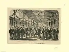 Viaje regio de Alfonso XII a Logroño, entrevista con el general Espartero, 1871.