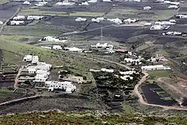 Vista desde el camino de La Caldereta hacia Mácher.