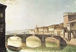 El puente en el siglo XIX.