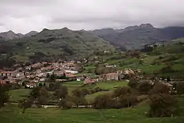 Vista de la localidad de Liérganes