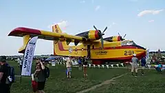 Viking Air Canadair CL-415EAF en el EAA AirVenture Oshkosh de 2019