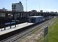 Otra vista del sector este de la estación, desde el puente de Virgilio