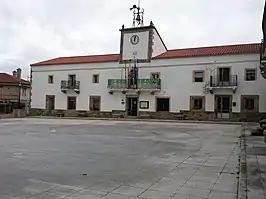 Edificio del Ayuntamiento.