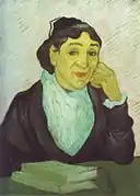 La arlesiana, Madame Ginoux (II) (1890), V. van Gogh,1893.