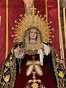 Nuestra Señora de los Remedios para los Solemnes Cultos Cuaresmales de 2023.