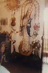 Virgen del Espejo. Museo del Espejo. (foto c. 1989-1990)