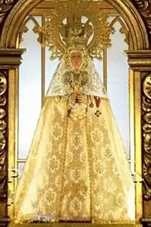 Virgen del Espino de Membrilla del siglo XVII.