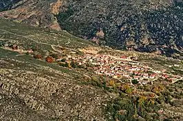 Vista aérea de Navaquesera