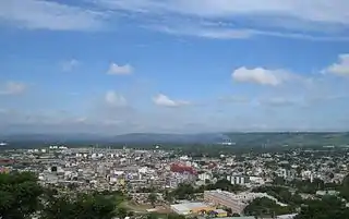 Vista del centro de la ciudad de Poza Rica.