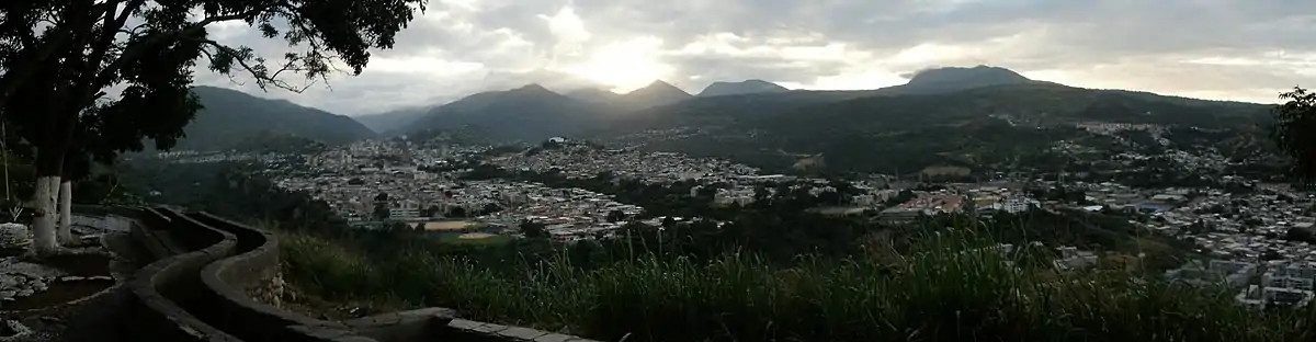 Fotografía aérea de la ciudad