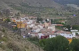 Vista de Huérmeda desde el cerro de Bámbola.