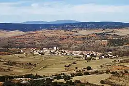 Vista de la localidad de Mandayona