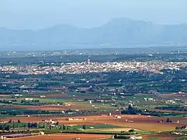 Vista de la localidad de Muro.