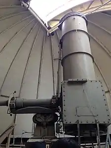 Vista al interior del observatorio.