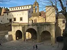 Vista frontal del Santuario