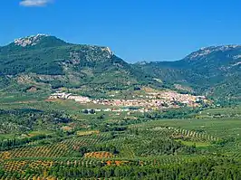 Vista general de Orcera.