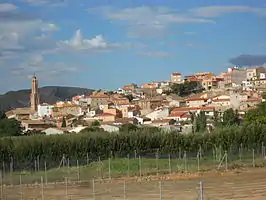 Vista panorámica de Ricla.