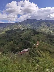 paisaje típico callayujano en Cuchea.