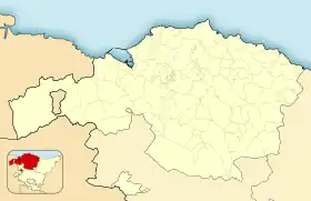 Ceberio ubicada en Vizcaya