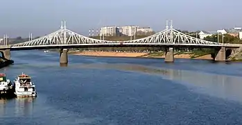 El río Volga en Tver