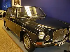 1969 Volvo 164 en exhibición en el Museo Volvo en Gotemburgo