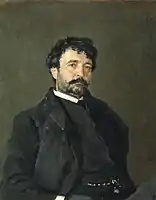 Retrato del cantante italiano Angelo Masini 1890