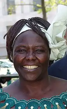 Wangari Maathai.