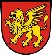 Escudo de Marxzell, Baden-Wurtemberg (Alemania).