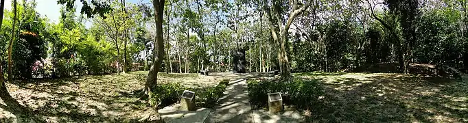 Panoramic view of Sandakan Memorial Park Monument