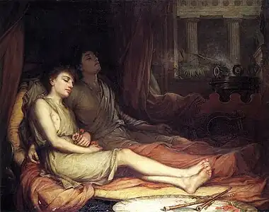 1874 - Sueño y su hermanastro Muerte.