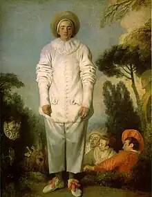 Antoine Watteau Pierrot o Gilles