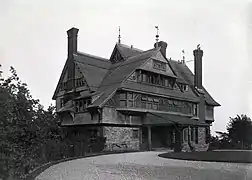 William Watts Sherman House, Newport, Rhode Island (1875–76), Henry Hobson Richardson, arquitecto.
