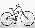 Una bicicleta de seguridad Whippet (1885).