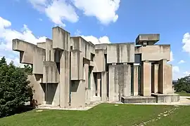 Iglesia de Wotruba, Viena, Austria, año 1976.