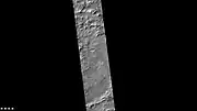 Lassell (cráter marciano), visto por la cámara CTX (en el Mars Reconnaissance Orbiter).